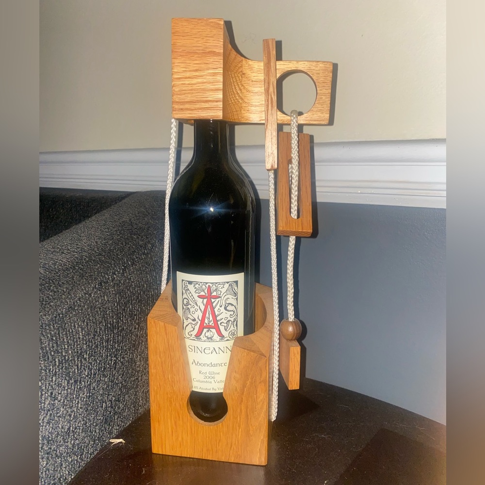 Wine bottle puzzle